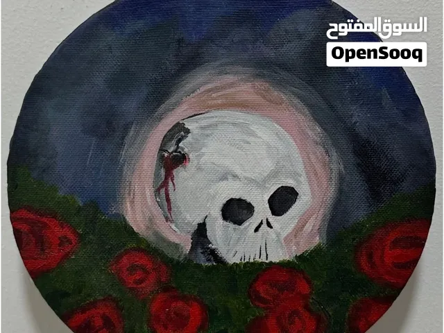 لوحة فنية مرسومة يدويا _ Beauty of decay