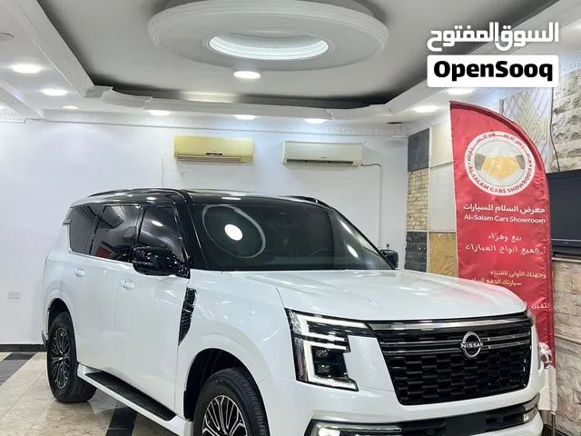 نـيـسـان باترول بلاتينيوم 2025 - 6 سلندر بدون توربو خليجي وكالة عمان 2025 تحت ضمان