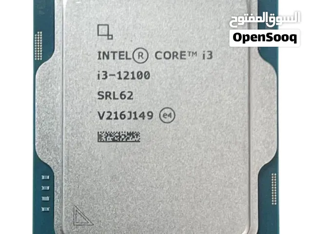 معالج مع مذربورد i3 12100 Pro h610m-e ddr4 الوصف مهم