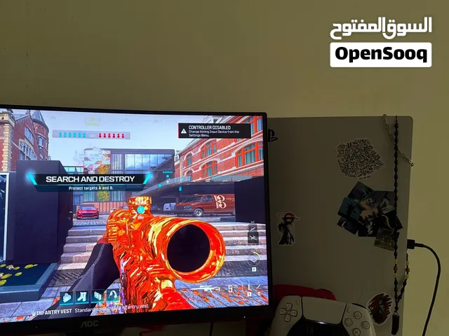 عرض سوني5 نسخة(cd)مع شاشهAoc 165hz