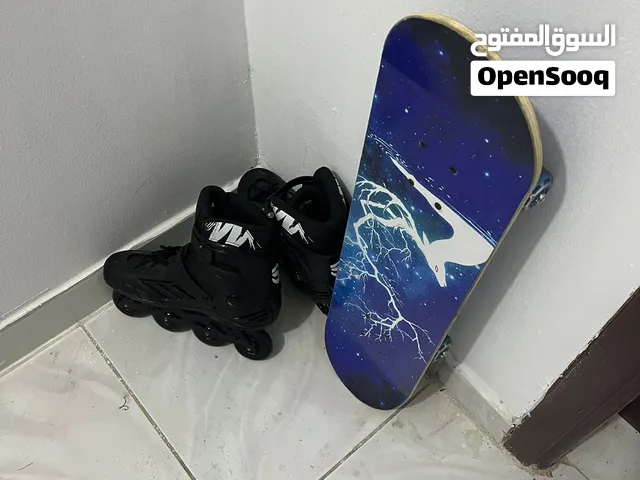 اسكيت استخدام شهر فقط مقاس 45