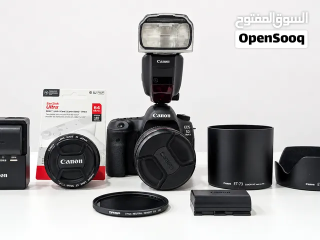 كاميرا كانون Canon 5D Mark IV مع عدستين وملحقات أصلية - تفصيل الأسعار بالداخل