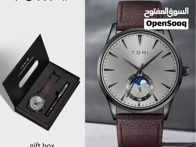 Leather Watch For Mens