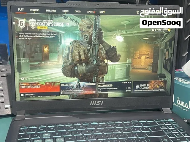 MSI gaming laptop Cyborg 15 A12VF for sale