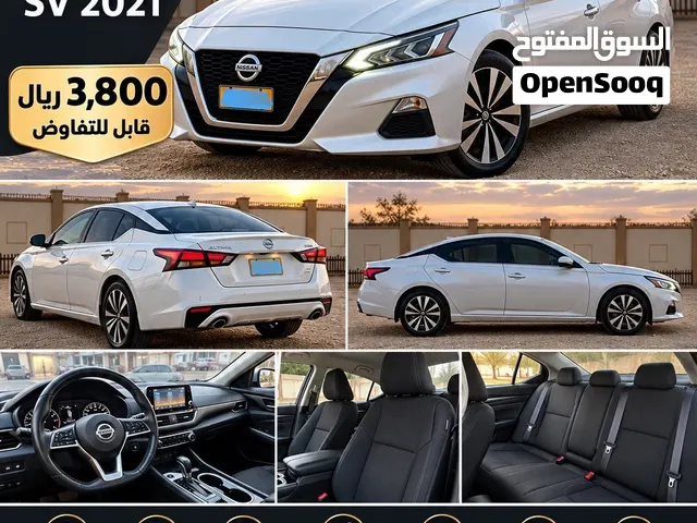نيسان التيما 2021، فئة SV، وارد امريكا، لون فضي