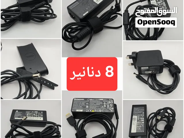 شاحن لابتوب اصلي الشركة مستعمله نظيفه laptop hp dell lenovo asus toshiba acer lenovo type c