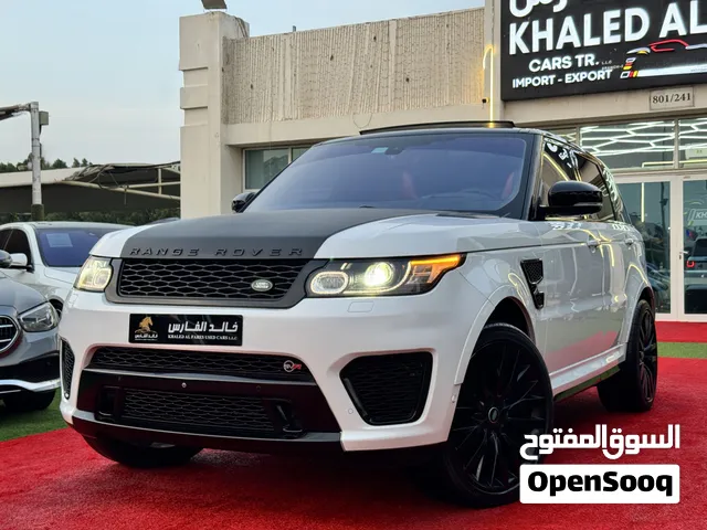رانج روفر سبورت SVR 2016 خليجي بحالة الوكالة التامة وسعر عرض ممتاز.