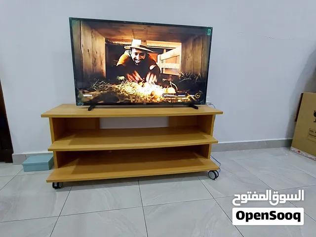 slightly used Phillips tv.with a free wooden stand.43 inch smart tv.                           .