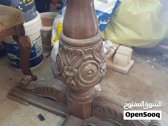 طاوله 8 كراسي..نوع الخشب( زان )
