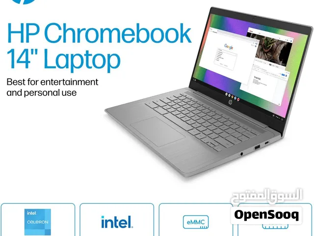 HP Chromebook 14a-ne1013dx لاب توب جديد