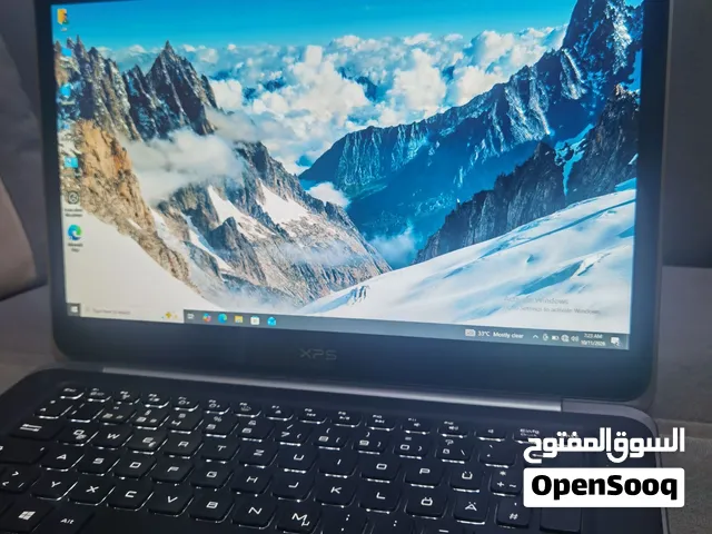 لابتوب ديل _xps_ قمه فالنظافه بمميزات عاليه الجوده ما يتفوت Core i7 Intel 125SSD Ram 8 GB Card 1 GB