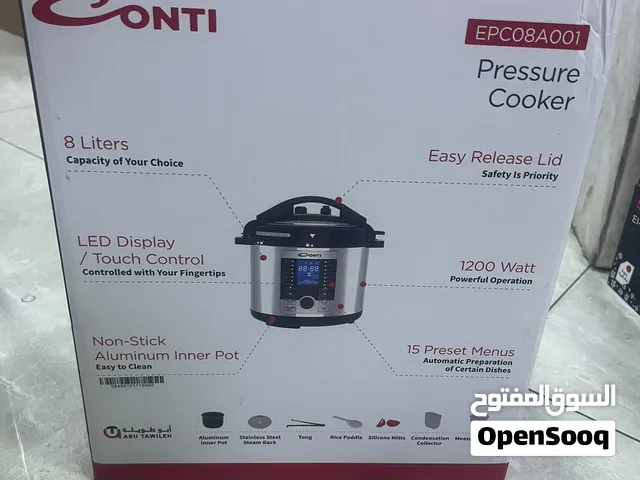 طنجره ضغط كهربائي من كونتي 8 ليتر بسعر حرق
