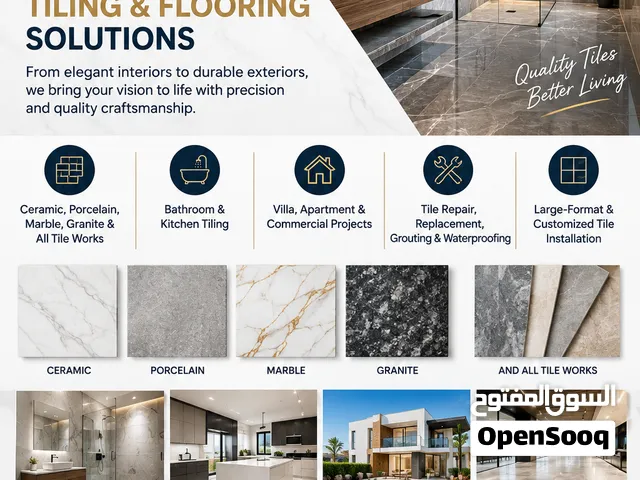 Professional Tile Installation & Flooring Services in Dubai