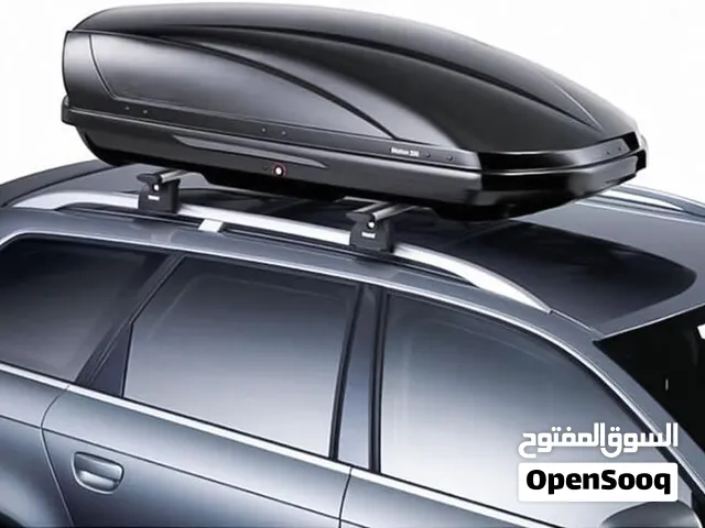 Universal Car Roof Box Cargo Carrier – 700L Black Rooftop Luggage Storage Box with Lock, Double-Side