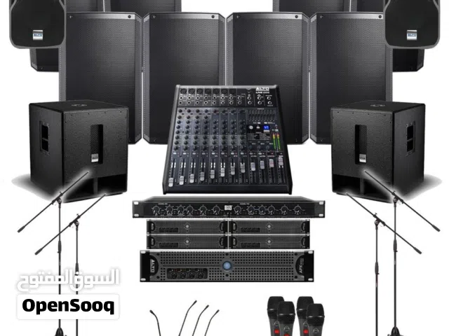 انظمة صوت وامبليفايرات للمساجد والصالات والمدارس Public Address System