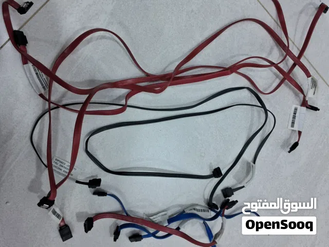 Sata Data Cables (used Working) For hhd , ssd and disk drive to connect the part to the motherboard