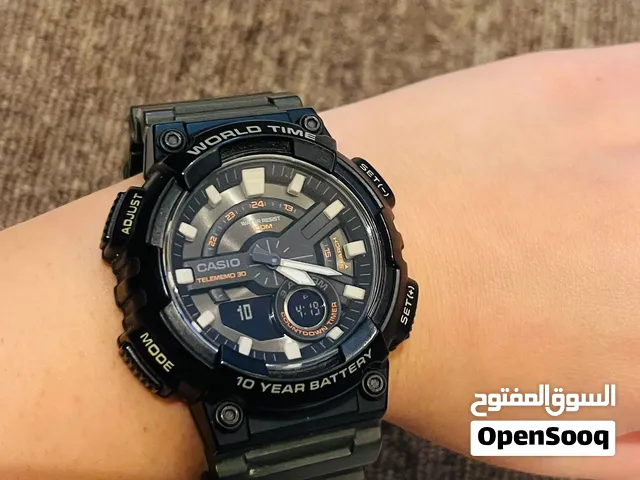 Casio World Time AE-1400WH Men’s Sport Watch – Excellent Condition (15 BD only)