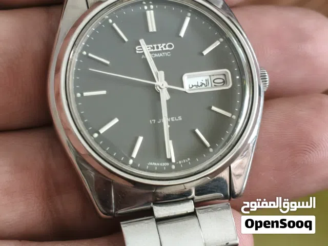 ساعه سيكو 5 بني