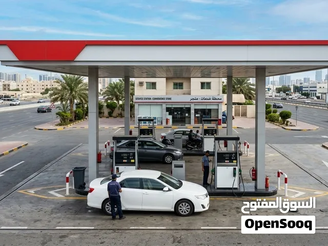 رخصة محطة محروقات جاهزة للتشغيل والاستثمار الفوري