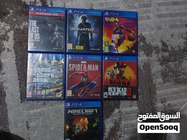 Ps4 games excellent condition