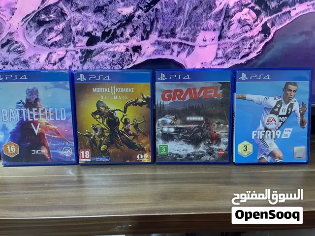 سيديات للبيع سيدي مورتال وا سيديBATTLEFIED V وا سيدي GRAVEL وا FIFA19 السيديات وكاله استعمال خفيف