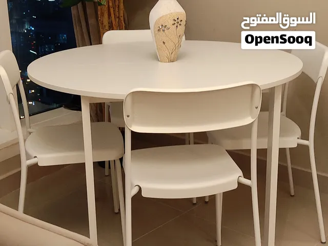 IKEA Large Dining Set Table and Chairs