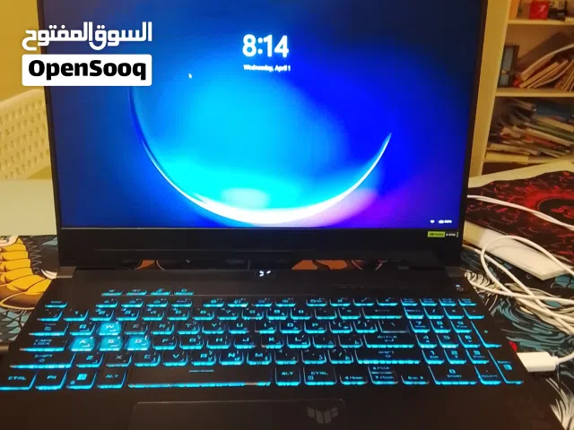 قامينق لابتوب اسوس تاف مع شاحن مع    وماوس باد5043 761  g203  055