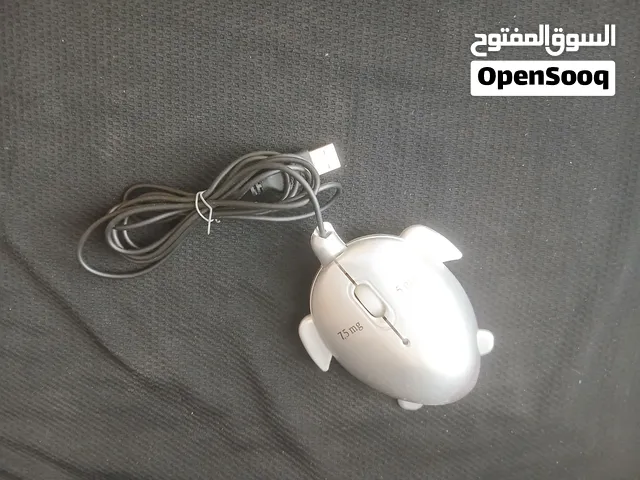 ماوس كمبيوتر بتصميم مميز على شكل سلحفاة (USB) - حالة ممتازة