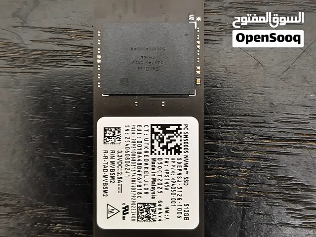 western digital m.2 nvme gen 4 512gb in good condition for sale