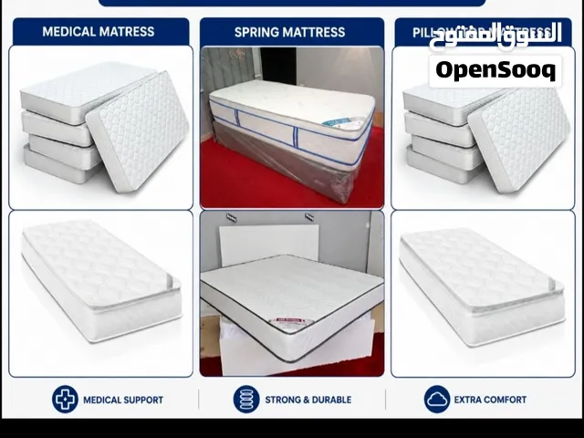 Mattress all size available, Medical mattress, spring mattress, pillow top mattress,New good quality