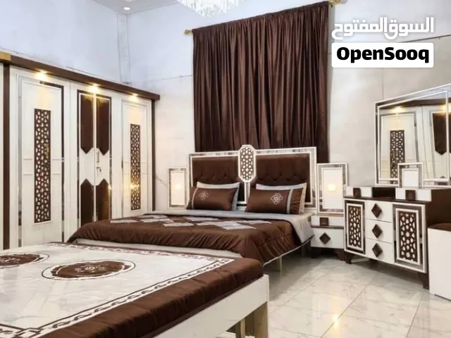 وصول جديد - غرفة نوم ملكي كاملة للبيع في عدن  اصدار جديد 2027فاخر الستائر: ملكي فخم × إضاءة LED