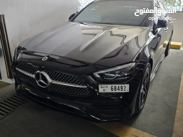 Mercedes-Benz C300 2024 AMG  مرسيدس بينز C300 AMG بحالة الوكالة نايت باكج