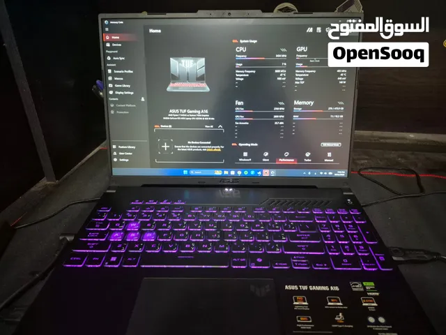 لابتوب جيمنج asus a16 rtx 4050 اداء عالي
