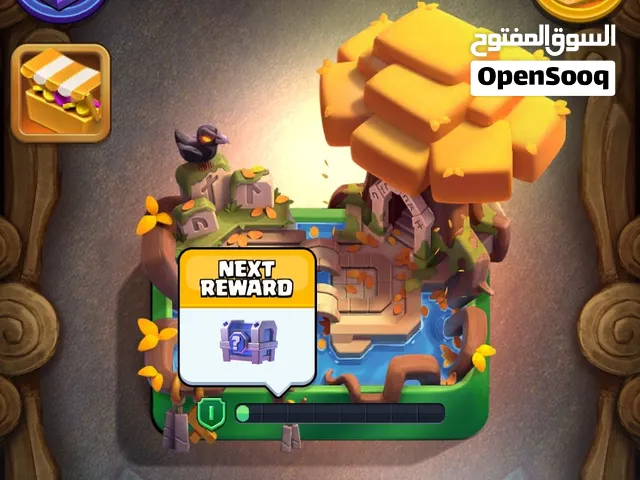 حساب كلاش رويال clash royale لفل 65