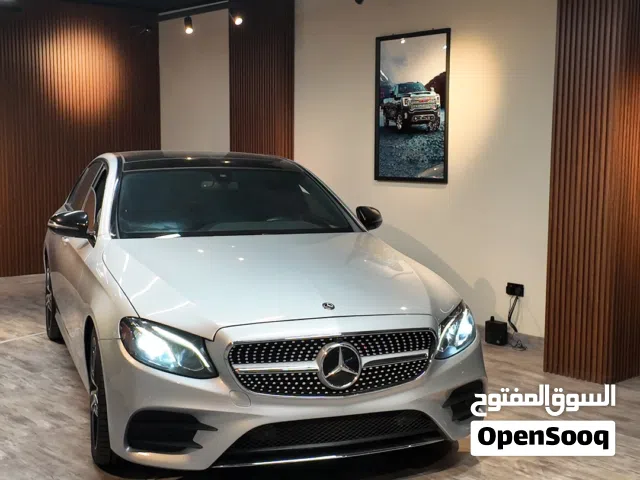 مرسيديس E300 موديل 2019 نظيفة جدا للبيع و جاهزة للاستخدام