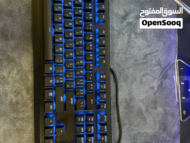للبيع كيبورد ريزر عربي انجليزي و ماوس ريزر