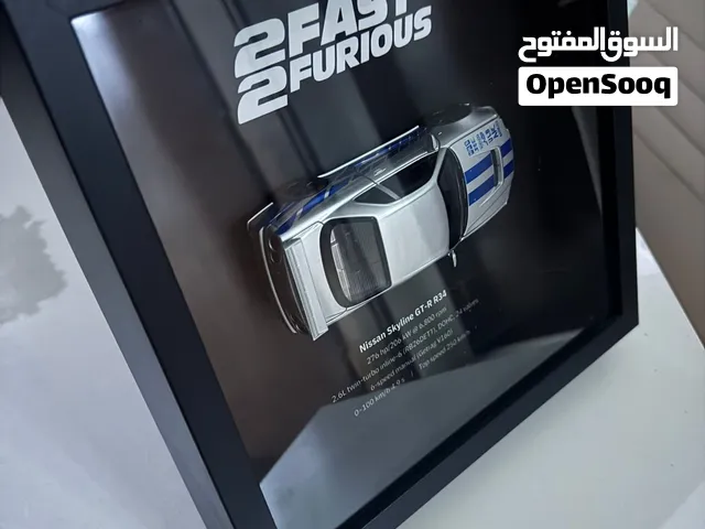 لوحة مكتبية لفلم Fast and Furious سيارة bullet