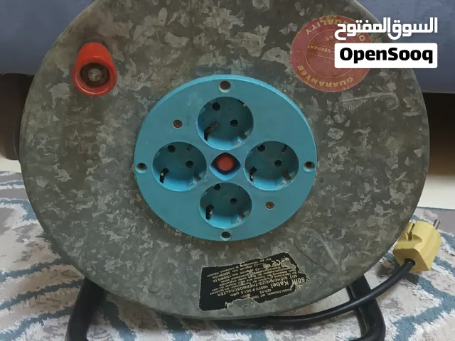 بكرة تمديد كابل كهربائي