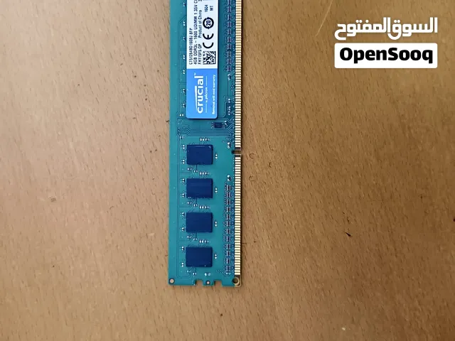 Crucial (by Micron)CT51264BD160BJ.8FP 4GB DDR3L- 1600 UDIMM 1.35V CL1 (PC)Desktop memory