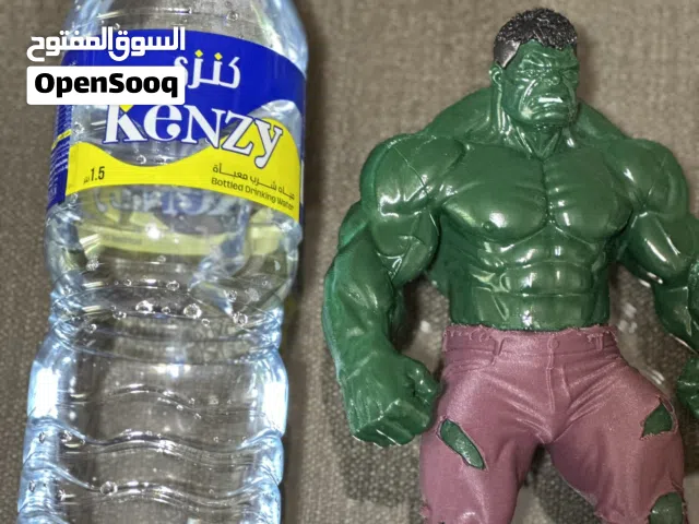 للبيع: مجسم شخصية هالك العملاق الأسطوري - طباعة 3D احترافية بدقة فائقة وخامات مدمجة متميزة