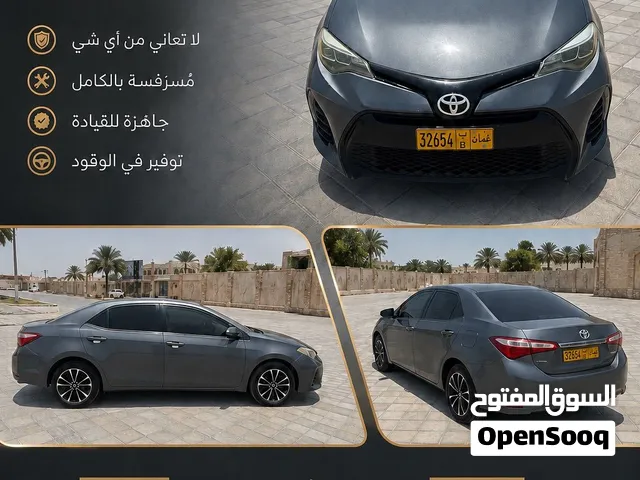 كورولا 2017 نظيف جدا بحالة الوكالة
