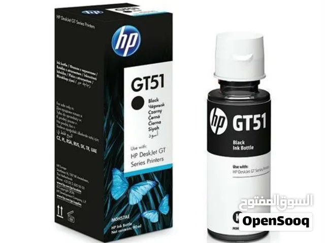 حبر اسود GT51 للطابعة hp