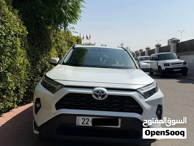 تويوتا راف فور هايبريد شريكه جيهان فول مواصه فات 2023 بدون سبغ كلين