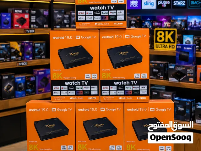 Smart TV Box – 8K UHD / Android 19 - 1TB GB Ram+ 2 TB Storage / All TV