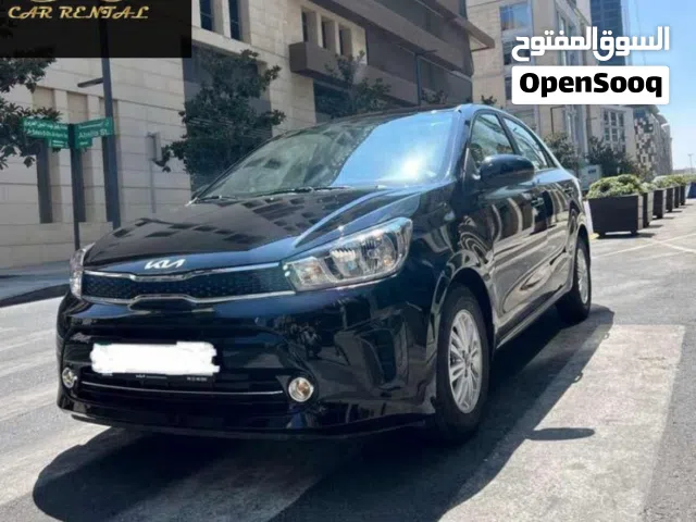 استاجرها الان كيا بيجاس 2022 اعلى صنف لون اسود خدمة توصيل المركبات تامين شامل