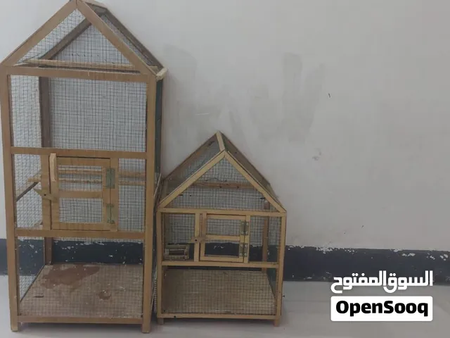 قفص مال طيور صغير وجبير
