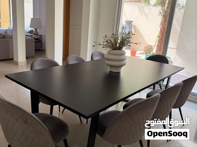 Dining table with 8 chairs