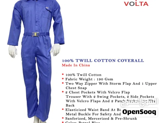 بدلات عمال - بدلات مقاوم للحريق Worker Uniform - FR Coverall Fire Retard