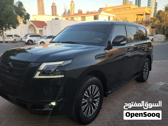 نيسان باترول بلاتينيوم أسود 2013 بحاله ممتازه