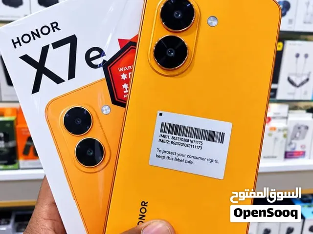 HONOR X7e مستعمل شاذ  نسخة عماني اصلي بضمان